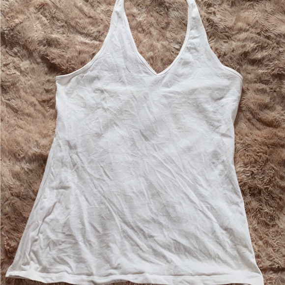 Tops - Women's White Sleeveless Top